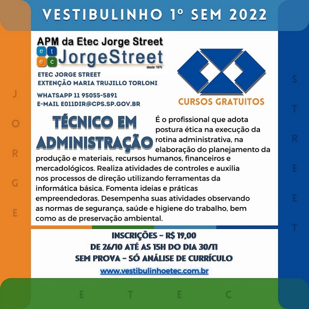 ETEC de Mirassol está com inscrições abertas para cursos técnicos