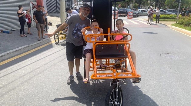 Pedal Sustentável na Avenida Kennedy em São Caetano neste domingo