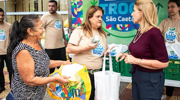 EcoTroca ultrapassa 5 toneladas de alimentos entregues a moradores de São Caetano