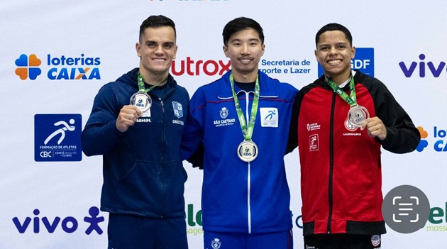 Atletas de São Caetano conquistam 5 Medalhas no Troféu Brasil de Ginástica