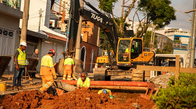 Programa de Combate às Enchentes em São Caetano envolve 8 bairros