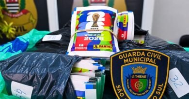 GCM de São Caetano recupera cerca de 500 pacotes de Figurinhas da Copa do Mundo