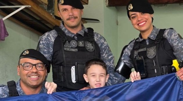 GCM de São Caetano realiza Sonho de Criança no dia do Aniversário