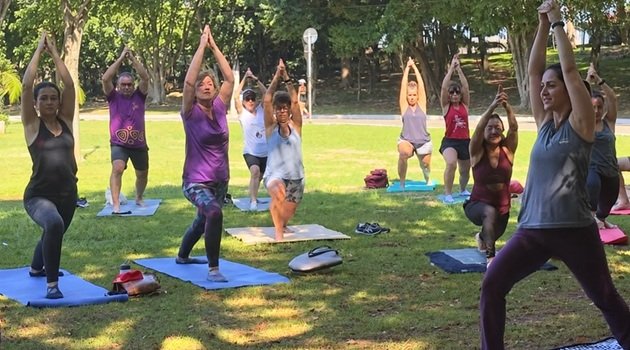 SESC São Caetano promove Yoga no Parque nas quartas-feiras